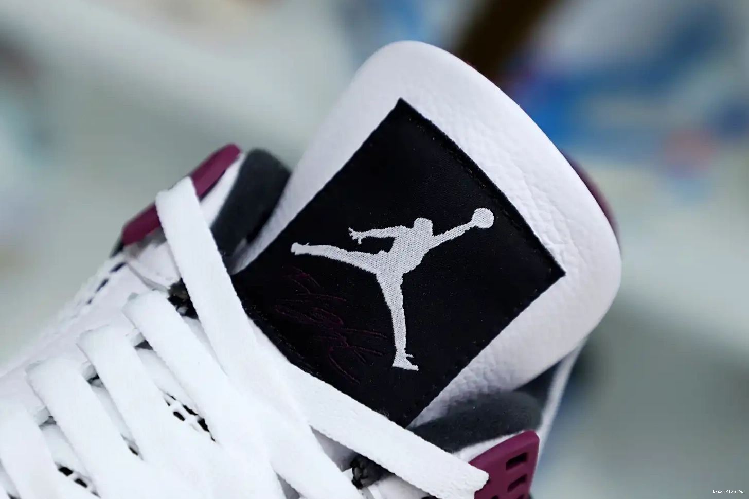 AIR JORDAN Kimikick SAINT-GERMAIN JORDAN RETRO X PARIS 4 AIR 'BORDEAUX' 0727